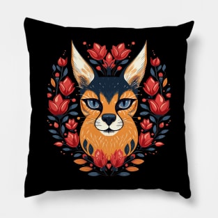 Caracal Valentine Day Pillow