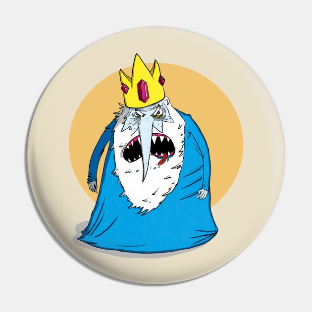 Angry King of Ice Pin by PhilFTW