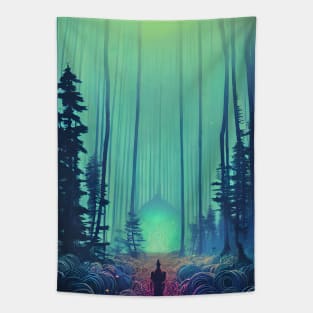 Emerald Forest Tapestry