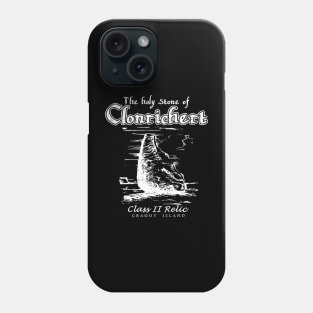 The Holy Stone Of Clonrichert - Craggy Island - Father Ted Phone Case