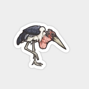 Marabou Stork Magnet