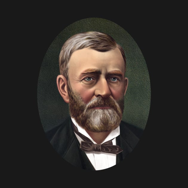 Ulysses S. Grant - Presidential Portrait by warishellstore