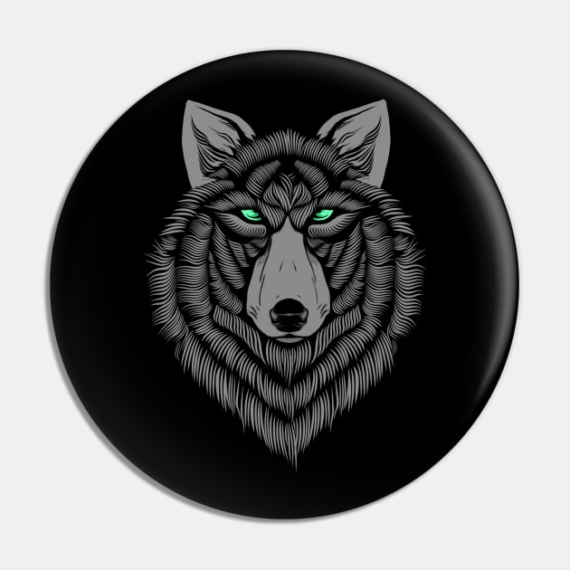 Vlone Wolf Pin by SmithyJ88