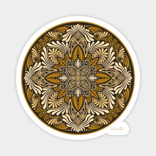 Autumn Dreams Mandala Magnet