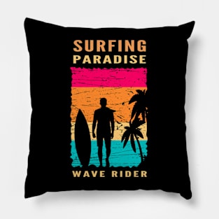 Surfing Paradise Pillow