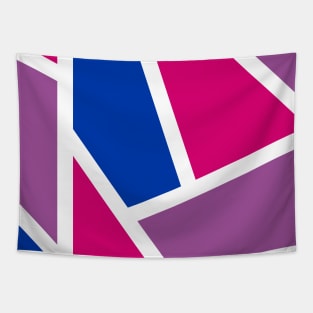 Bi Pride Color Blocking Tapestry