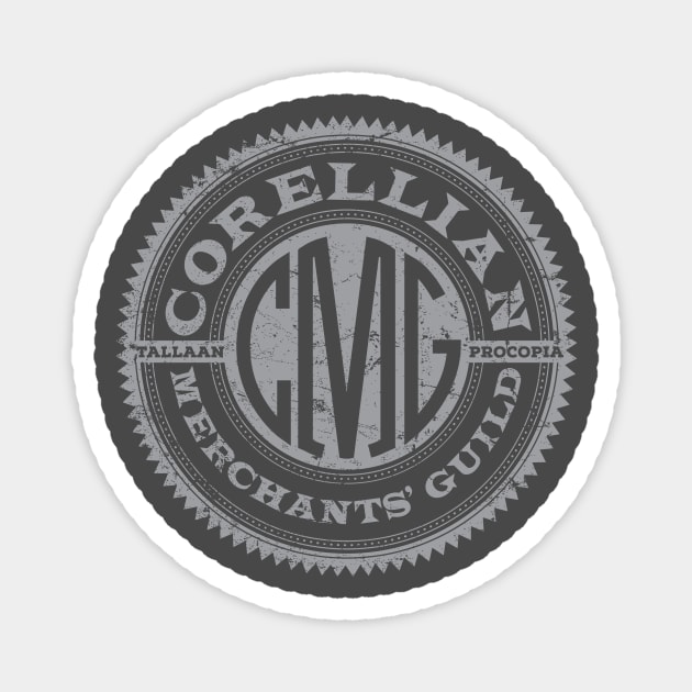 Corellian Merchants' Guild Magnet by MindsparkCreative