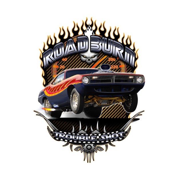 Muscle Car - Barracuda Road Burn by GetThatCar