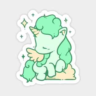 Soft Unicorn (Mint Turquoise) Magnet