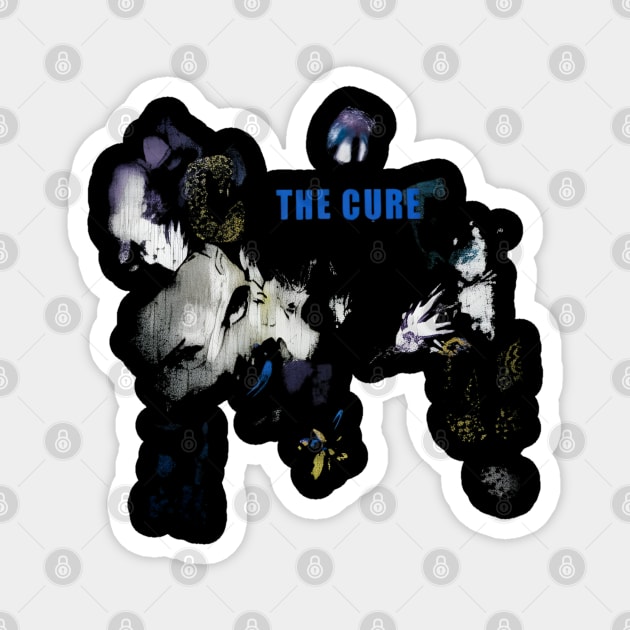 The-Cure-Band-Vintage Magnet by dtr_art