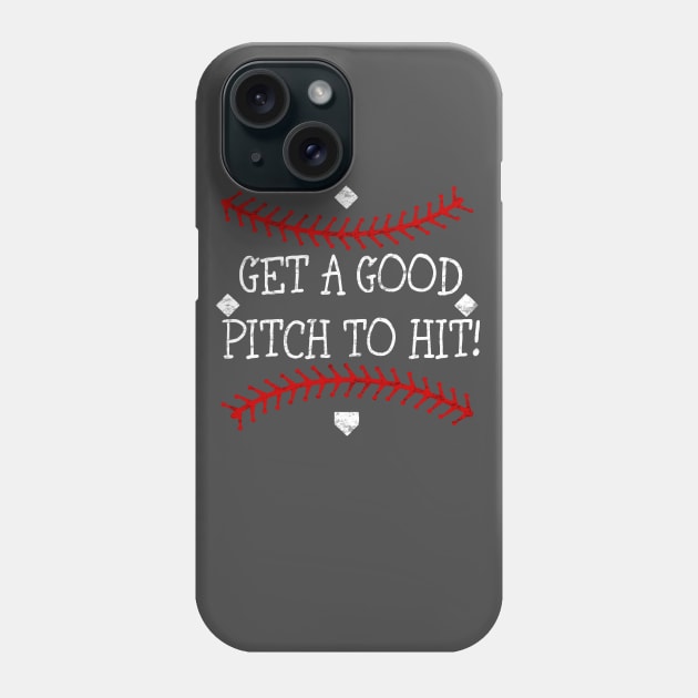 Vintage Primitive Baseball Softball Fundamentals Phone Case by TeeCreations