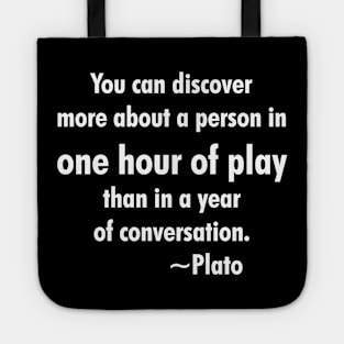 Plato One Hour of Play Tote