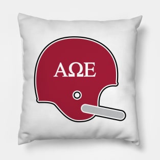 Alabama Alpha Omega Epsilon Retro Helmet Pillow