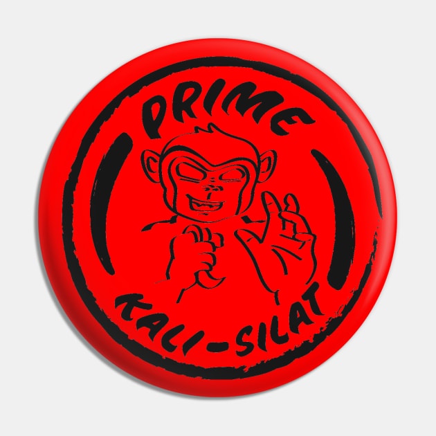 School Name - Black Pin by Prime Kali Silat