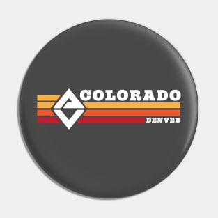 Aurver Retro Colorado Pin