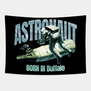 Astronaut Born In Buffalo Tapestry