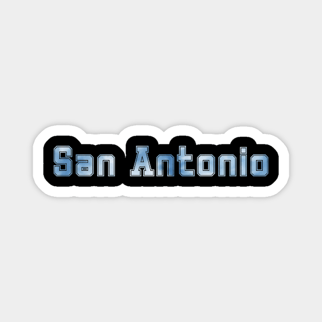 San Antonio Magnet by bestStickers