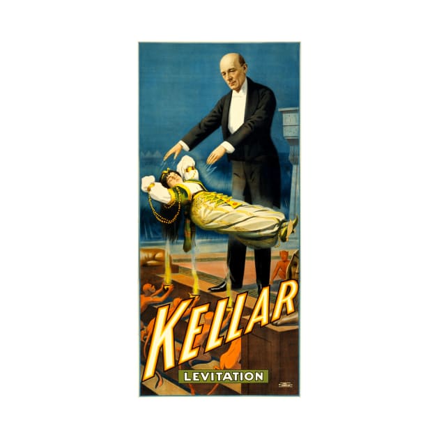 Kellar Levitation - Magic Poster by themasters