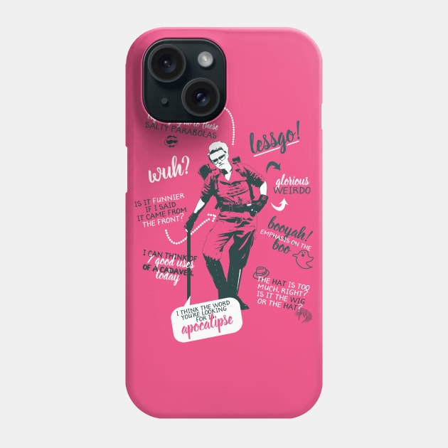 jillian holtzmann quotes Phone Case by ohnoballoons