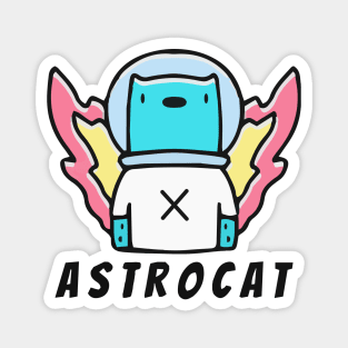 space cat Magnet