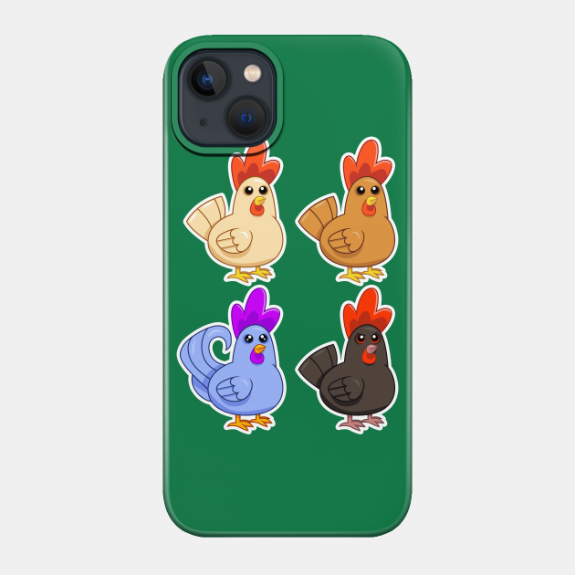 Stardew Valley chickens - Stardew Valley - Phone Case