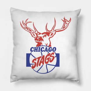 Vintage Chicago Stags Basketball 1946 Pillow