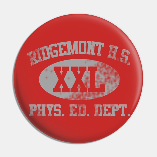 Ridgemont Athletics Pin by PopCultureShirts