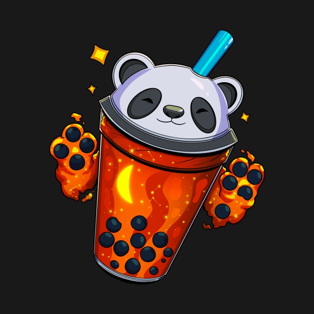 Starry Panda Bubble Tea - Gleam by Breakfast Knight 