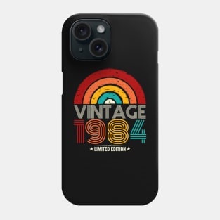 Vintage 1984 Limited Edition Birthday Gift Phone Case