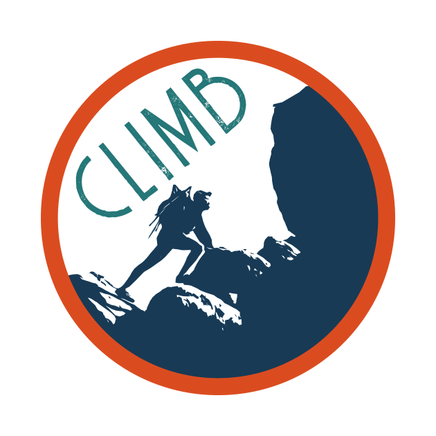 Mountain Climbing Decal by ZSONN