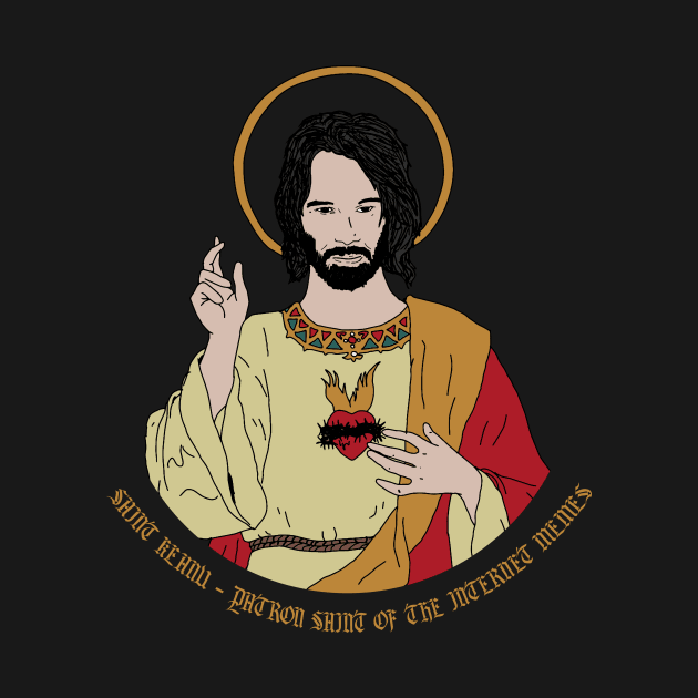 Saint Keanu Reeves - Saint Of The Memes by prometheus31