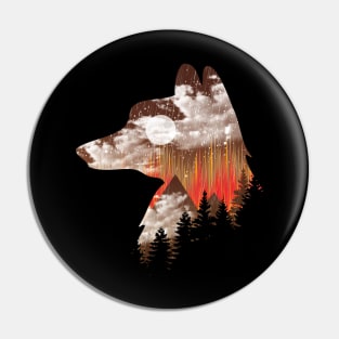 Fall Fox Pin