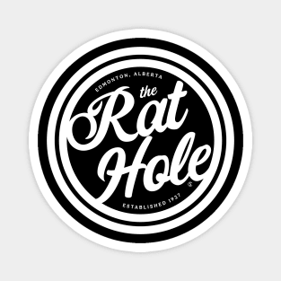 The Rat Hole (white) Magnet