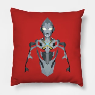 Ultraman X (Low Poly Style) Pillow