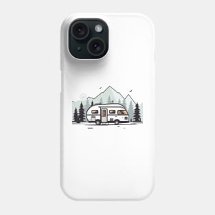 minimalist Vanlife Phone Case