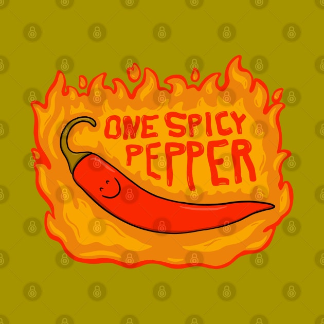 One Spicy Pepper by Doodle by Meg