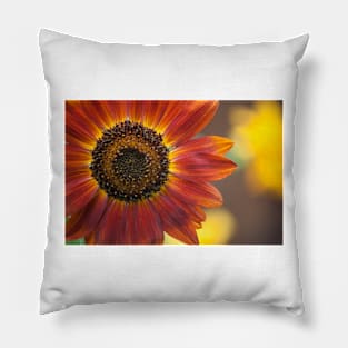 Red in Bloom Pillow