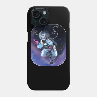 Astronaut Spamton: Blue Phone Case