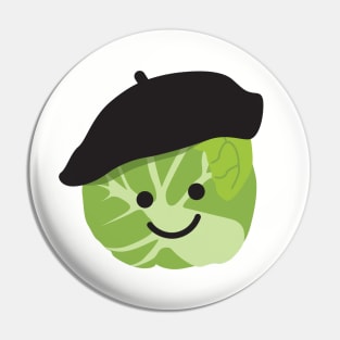 Beret Sprout Pin