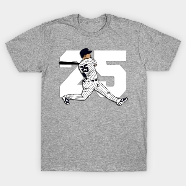 Gleyber Torres Men's Cotton T-shirt New York Y Baseball 