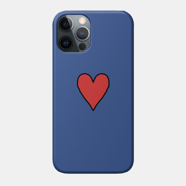 Small Red Heart of Love - Love - Phone Case