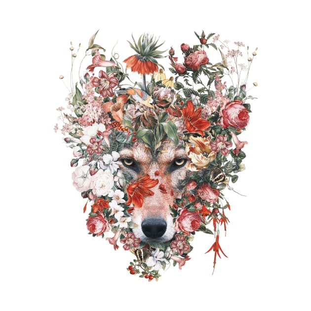 Flower wolf by rizapeker