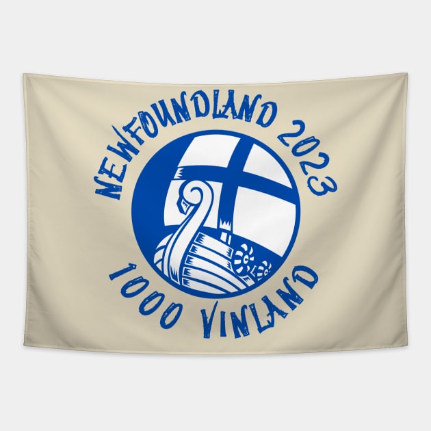 NEWFOUNDLAND LABRADOR GREENLAND ICELAND VIKING Saga T-SHIRT Tapestry by SailorsDelight