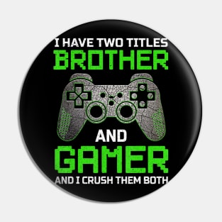 Gaming Gift For Boys Brother Son Teenager Video Games Gaming Pin