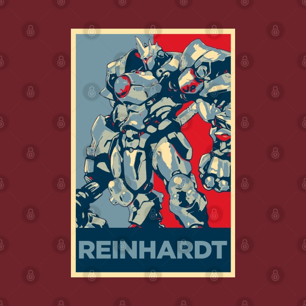 Reinhardt Poster by Anguru