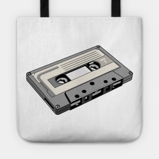 CASSETTE (B/W) Tote