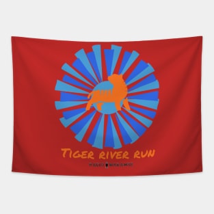 Tiger River Run Tapestry