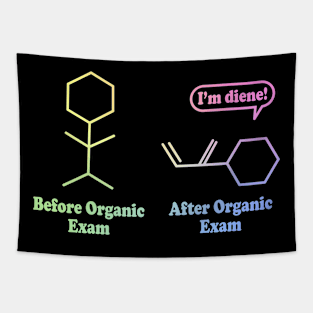 Help Me, I'm Diene !!! Chemistry Joke Tapestry