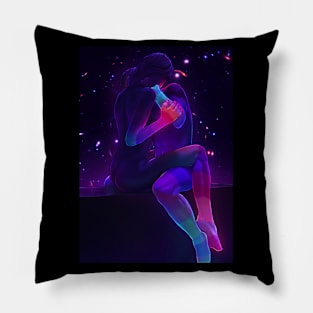 Cosmic Lovers 3 Pillow