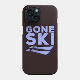 Gone Ski Phone Case